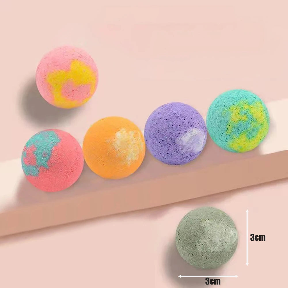 Aromatherapy Bath Bomb Set (12) – Stress Relief, Exfoliation & Skin Moisturizing