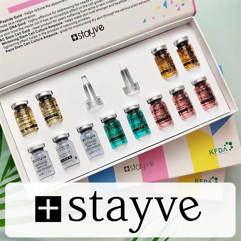 Stayve BB Glow Beginner Kit – Korean Niacinamide & Peptide Serum for Radiant Skin