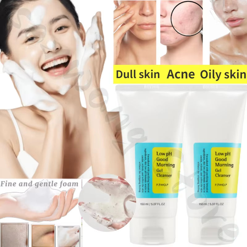 COSRX Amino Acid Mild Moisturizing Cleanser – 150mL Deep Cleansing, Oil Control & Skin-Nourishing Low pH Facial Cleanser